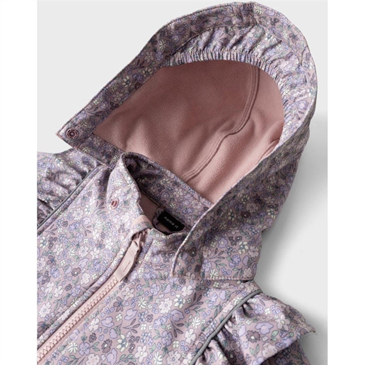 Name it Deauville Mauve Alfa08 Softshell Suit Small Flower