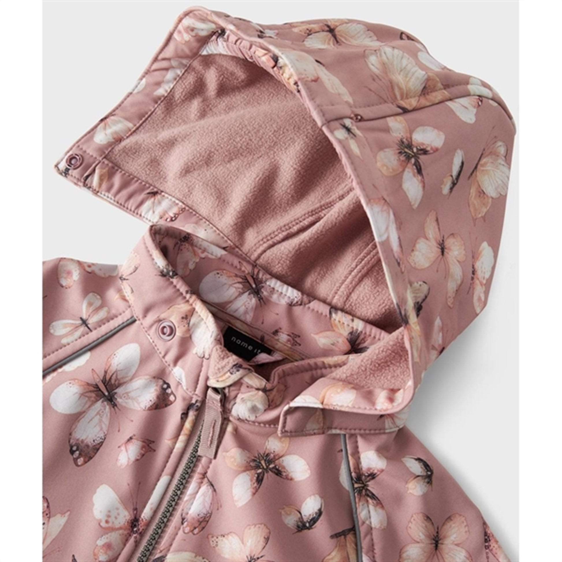 Name it Deauville Mauve Alfa08 Softshell Suit AOP Noos