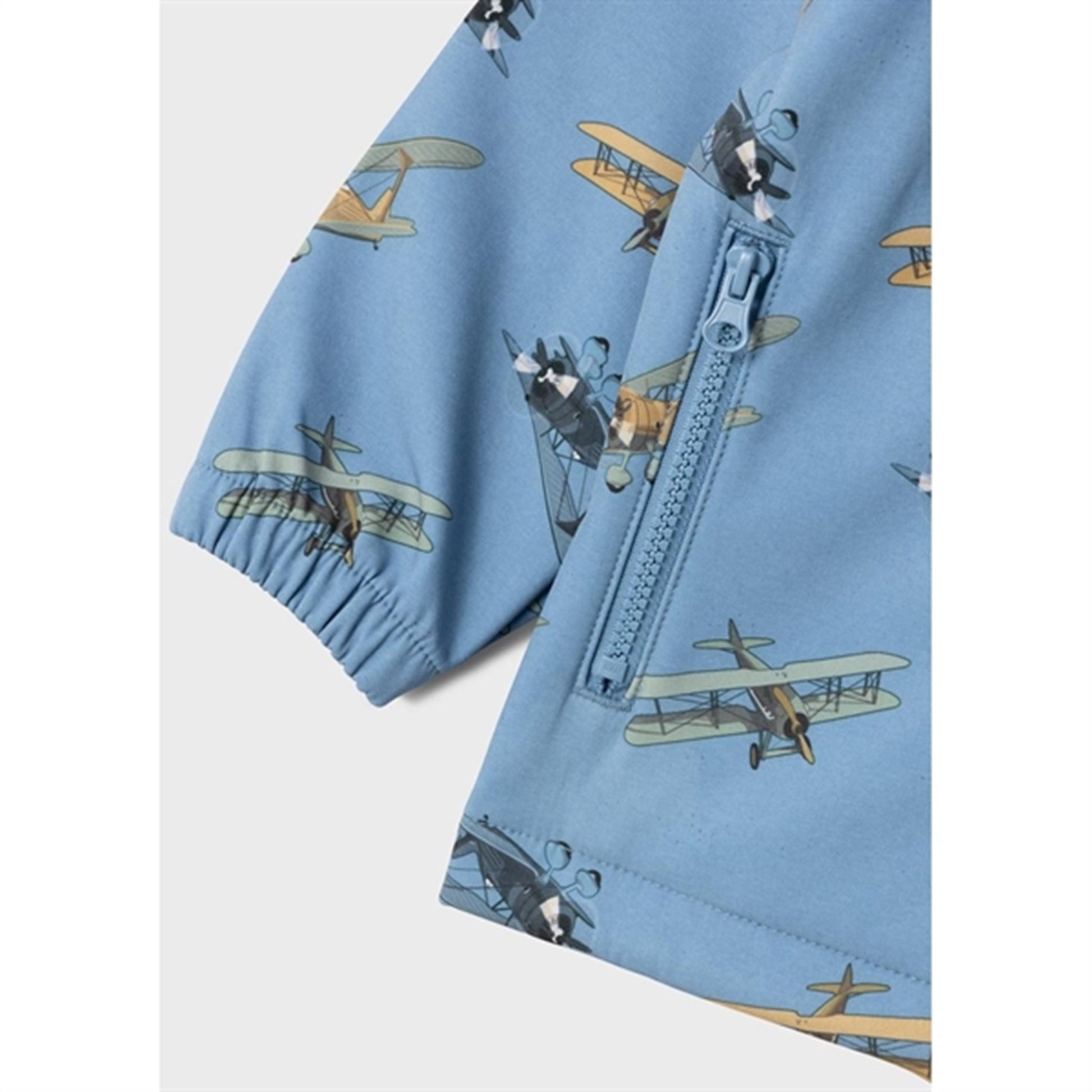 Name it Coronet Blue Alfa08 Softshell Jacket Airplane