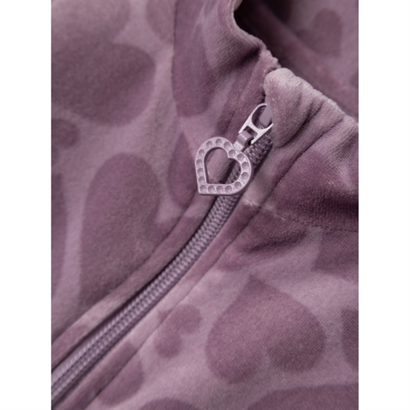 Name it Lavender Mist Sofie Velour Cardigan