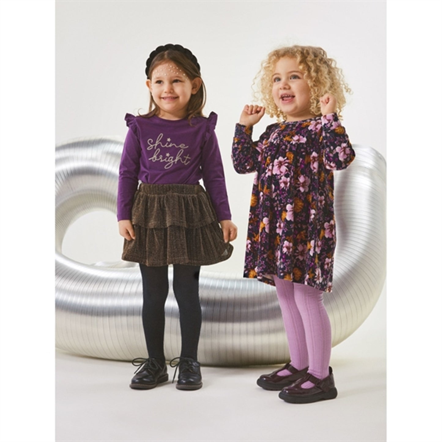 Name it India Ink Restanne Velour Dress