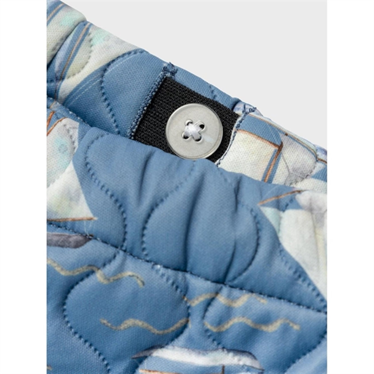 Name it Coronet Blue Moon Quilted Set Boats