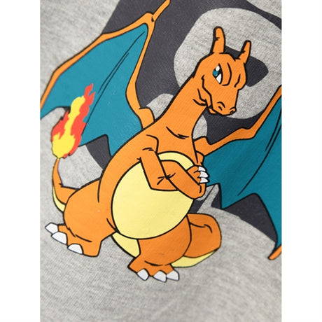Name it Grey Melange Ott Pokemon Sweatshirt