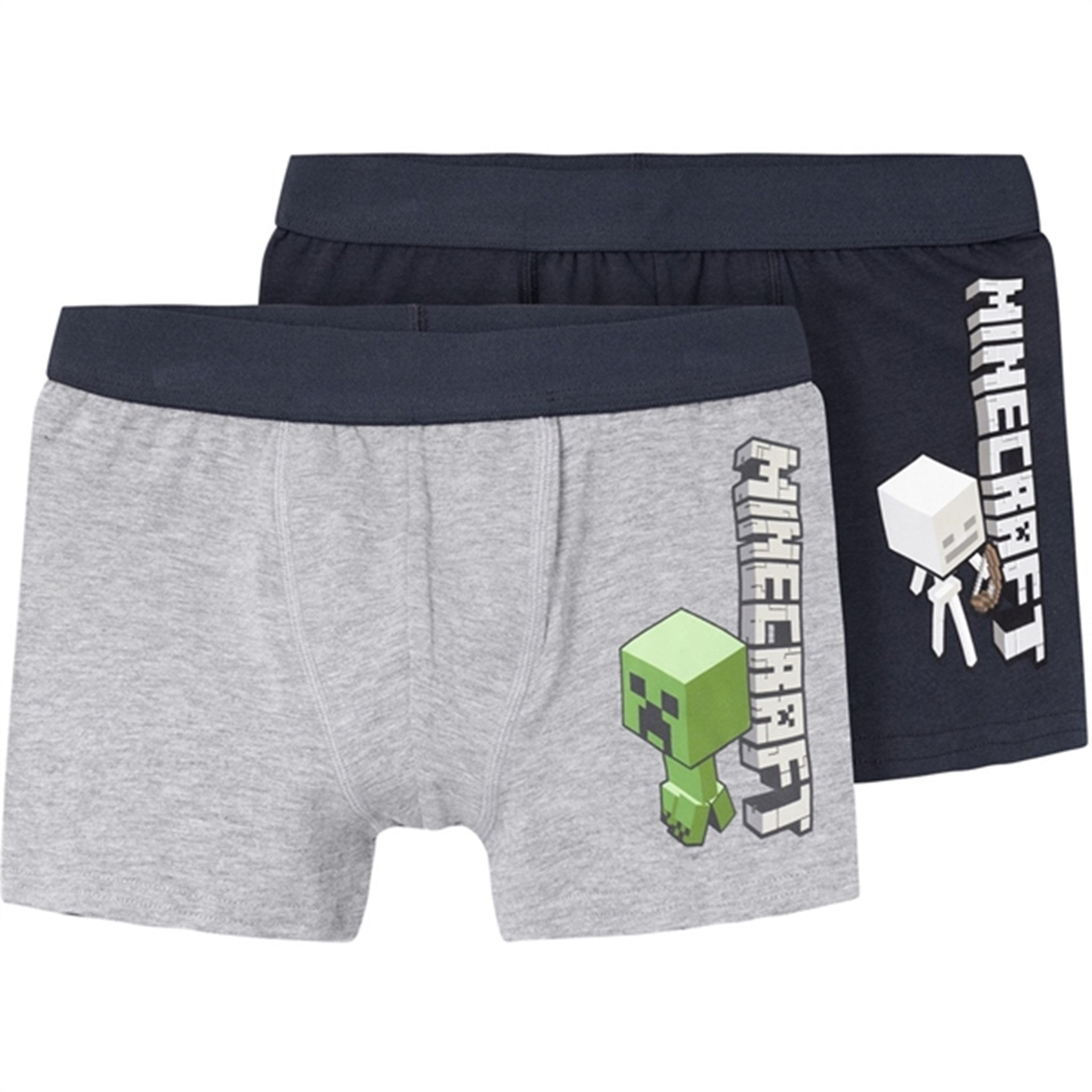 Name it India Ink Olas Minecraft Boxers 2-pack