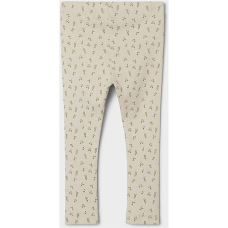 Lil'Atelier Whitecap Gray/Wet Weather Gago Slim Leggings