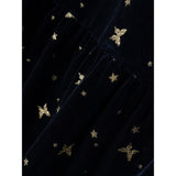 Name it Dark Sapphire Rifly Velour Dress