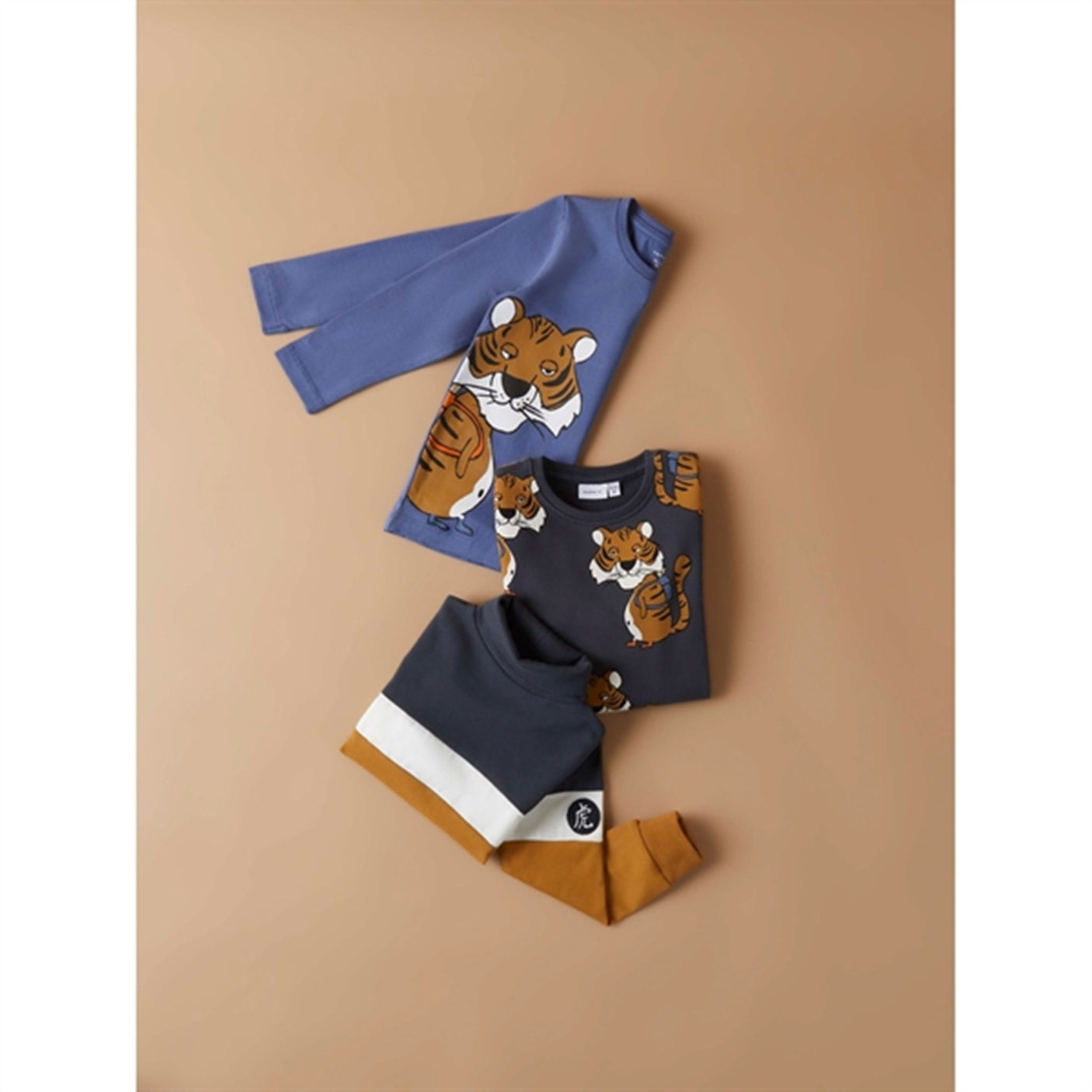 Name it Bijou Blue Tiger Blouse