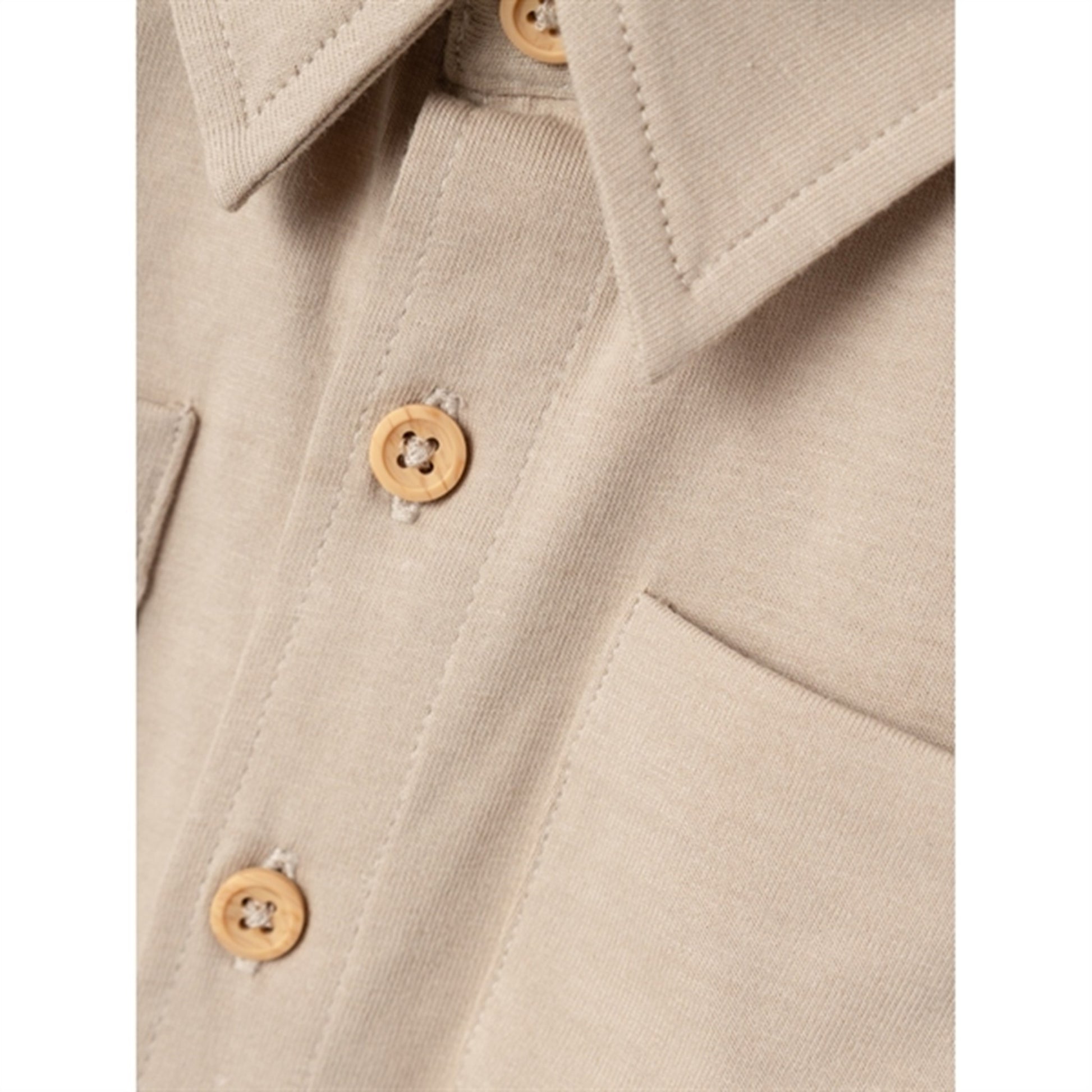 Name it Oxford Tan Ronald Jersey Shirt