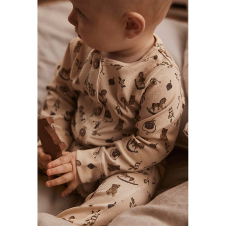Lil'Atelier Wood Ash Gayo Slim Pajamas