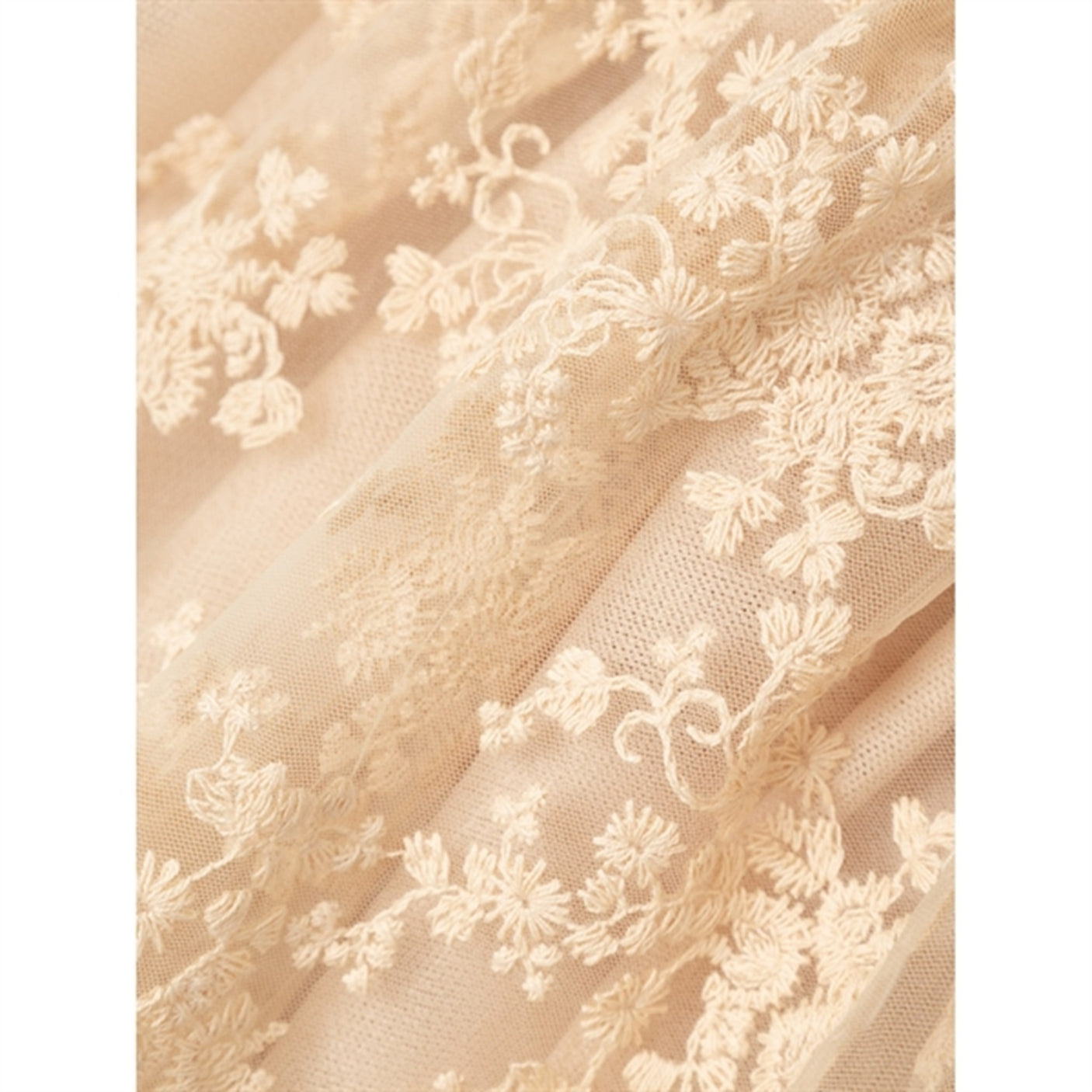 Lil'Atelier Wood Ash Ronja Rie Tulle Dress