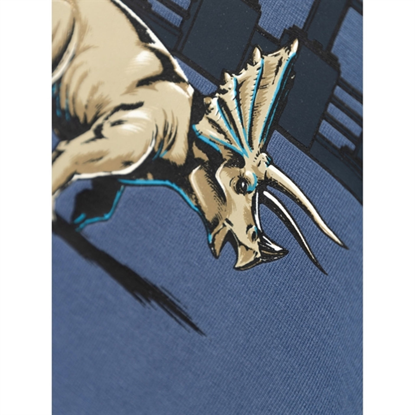 Name it Bijou Blue Nata Jurassic Blouse