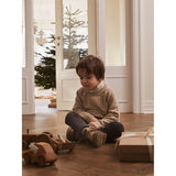 Lil'Atelier Warm Sand Melange Galto Knit Sweater