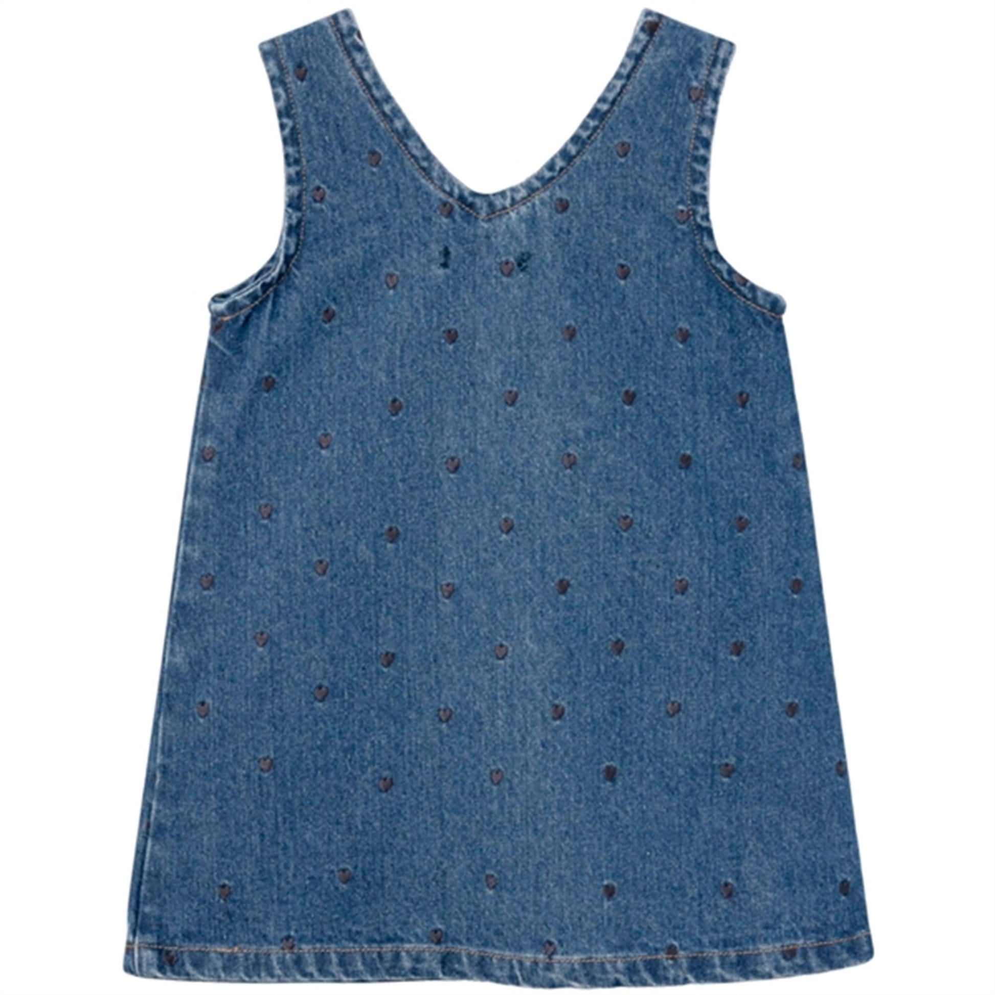 Lil'Atelier Medium Blue Denim Rey Denim Spencer Dress