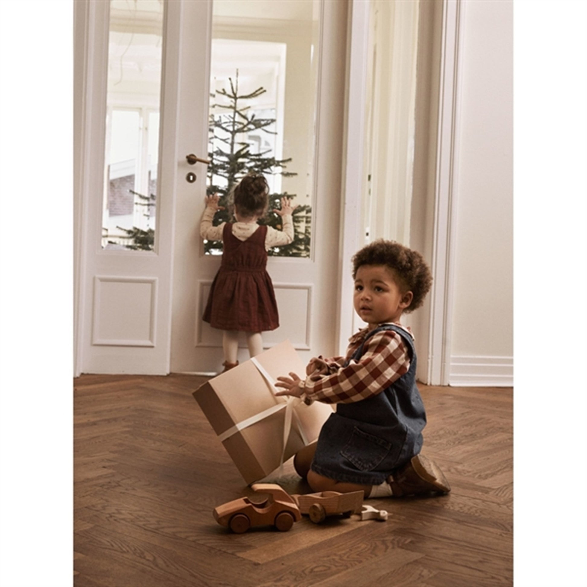 Lil'Atelier Medium Blue Denim Rey Denim Spencer Dress