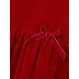 Name it Jester Red Revel Velour Dress