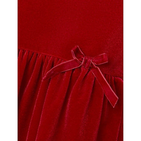 Name it Jester Red Revel Velour Dress