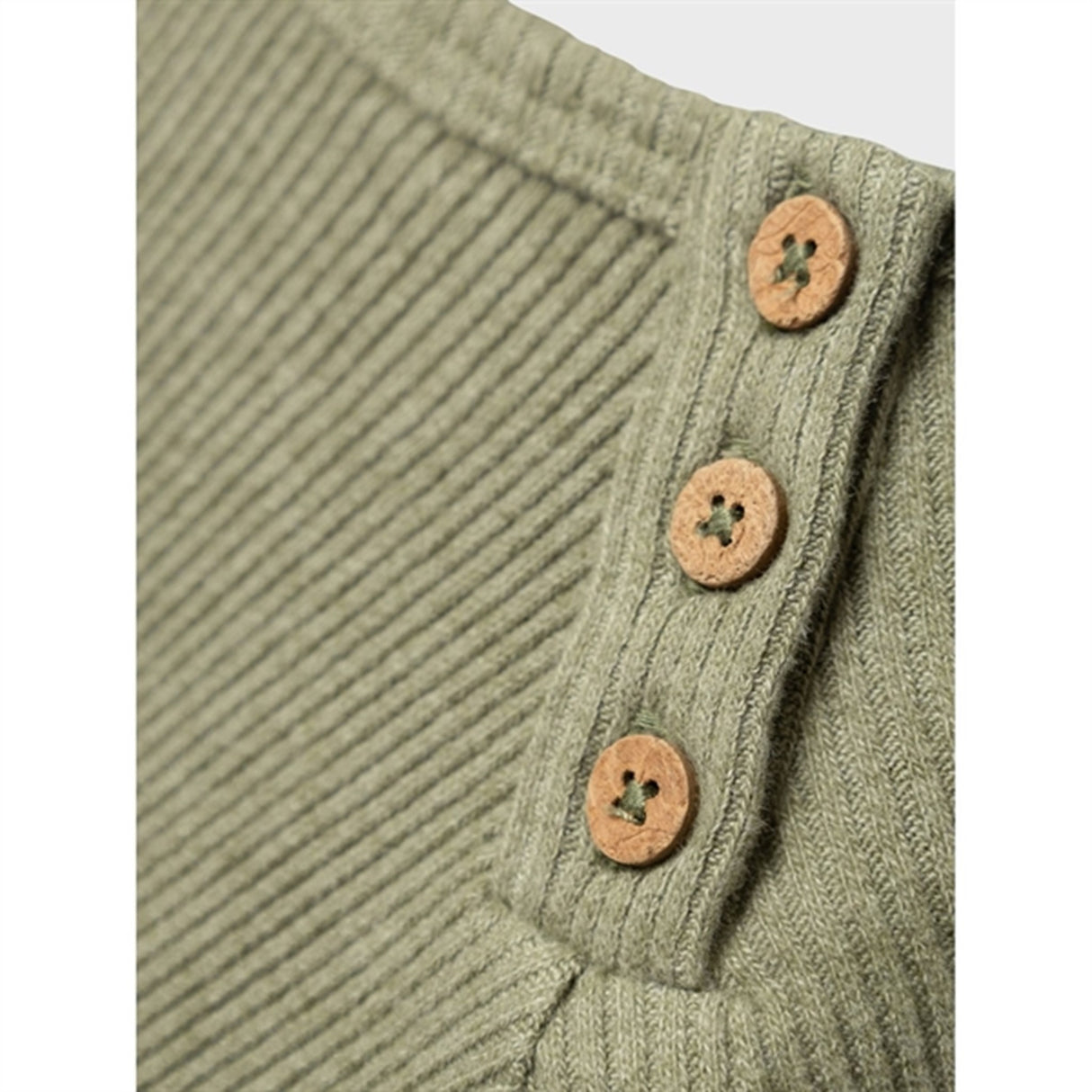 Lil'Atelier Loden Green Sophio Slim Blouse