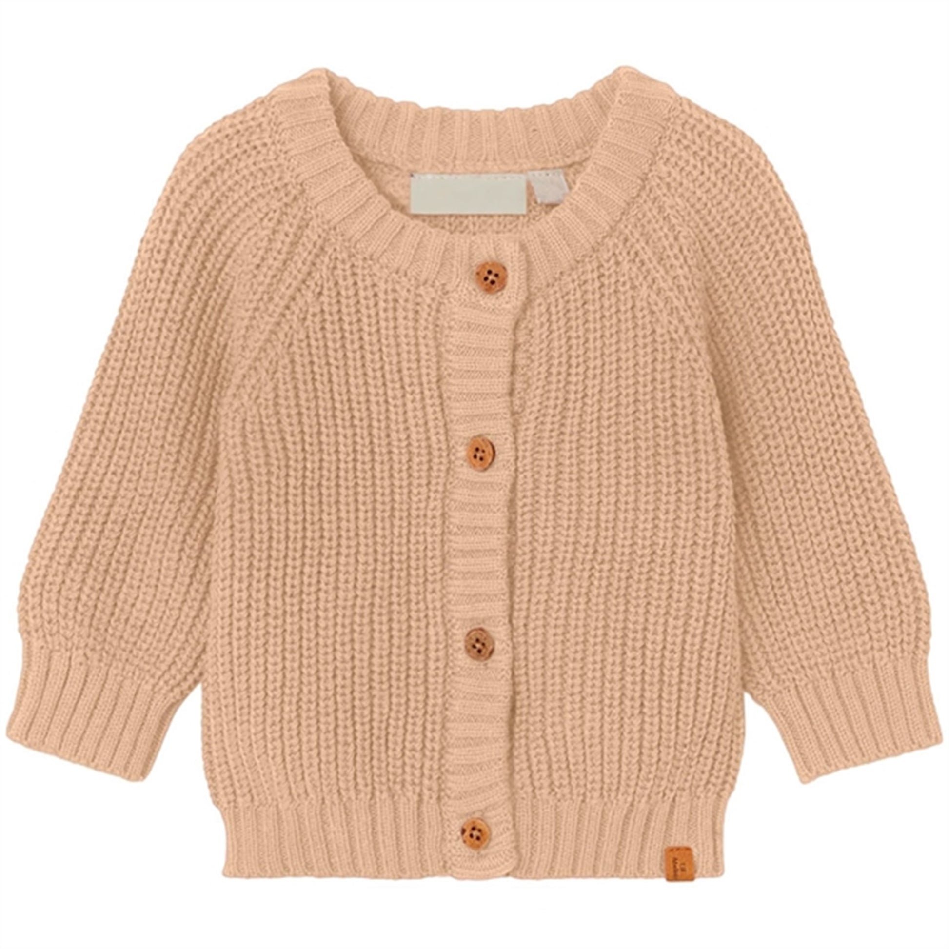 Lil'Atelier Warm Sand Emlen Knit Cardigan