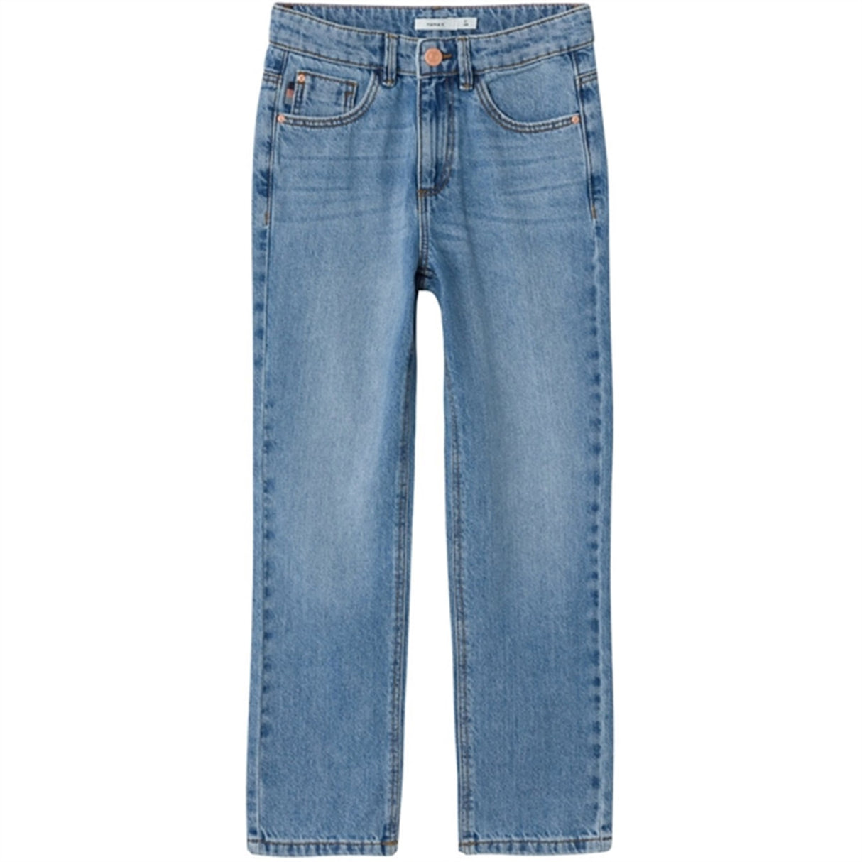 Name it Medium Blue Denim Rose Straight Jeans Noos