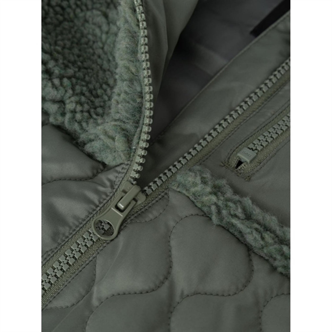 Name it Agave Green Member Quilted Jacket