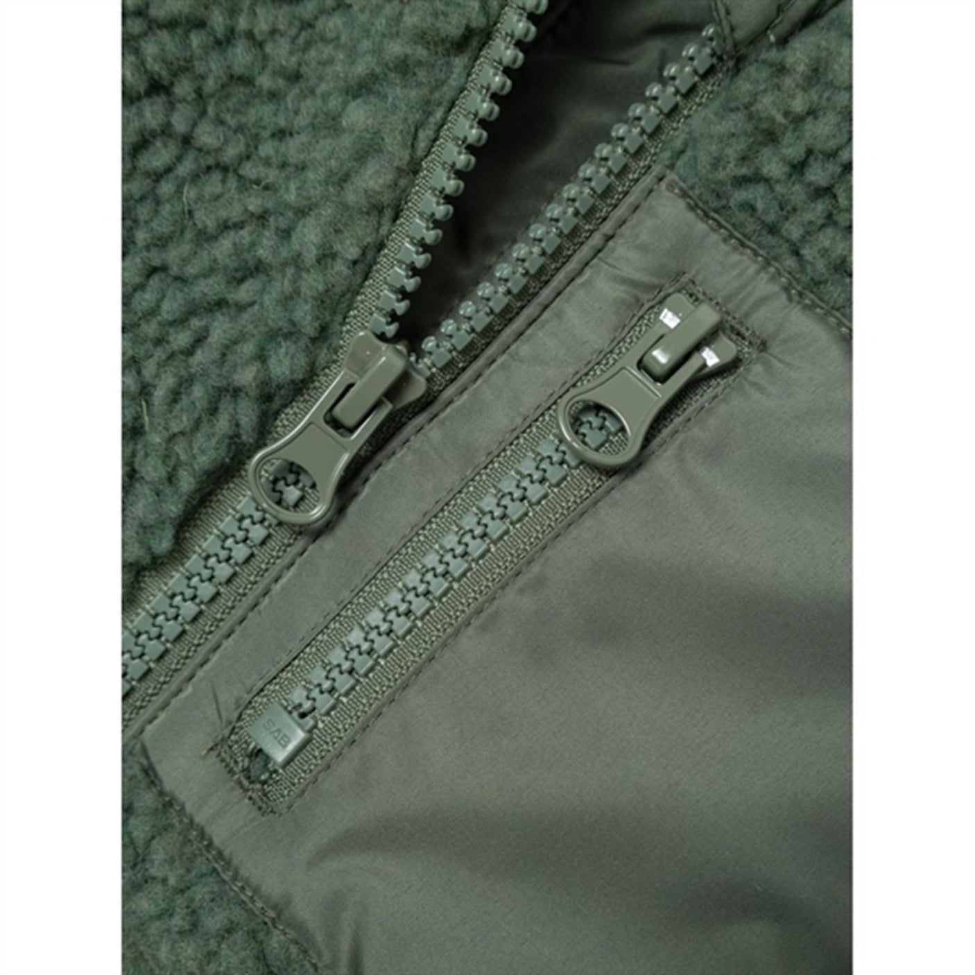 Name it Agave Green Member Quilted Jacket