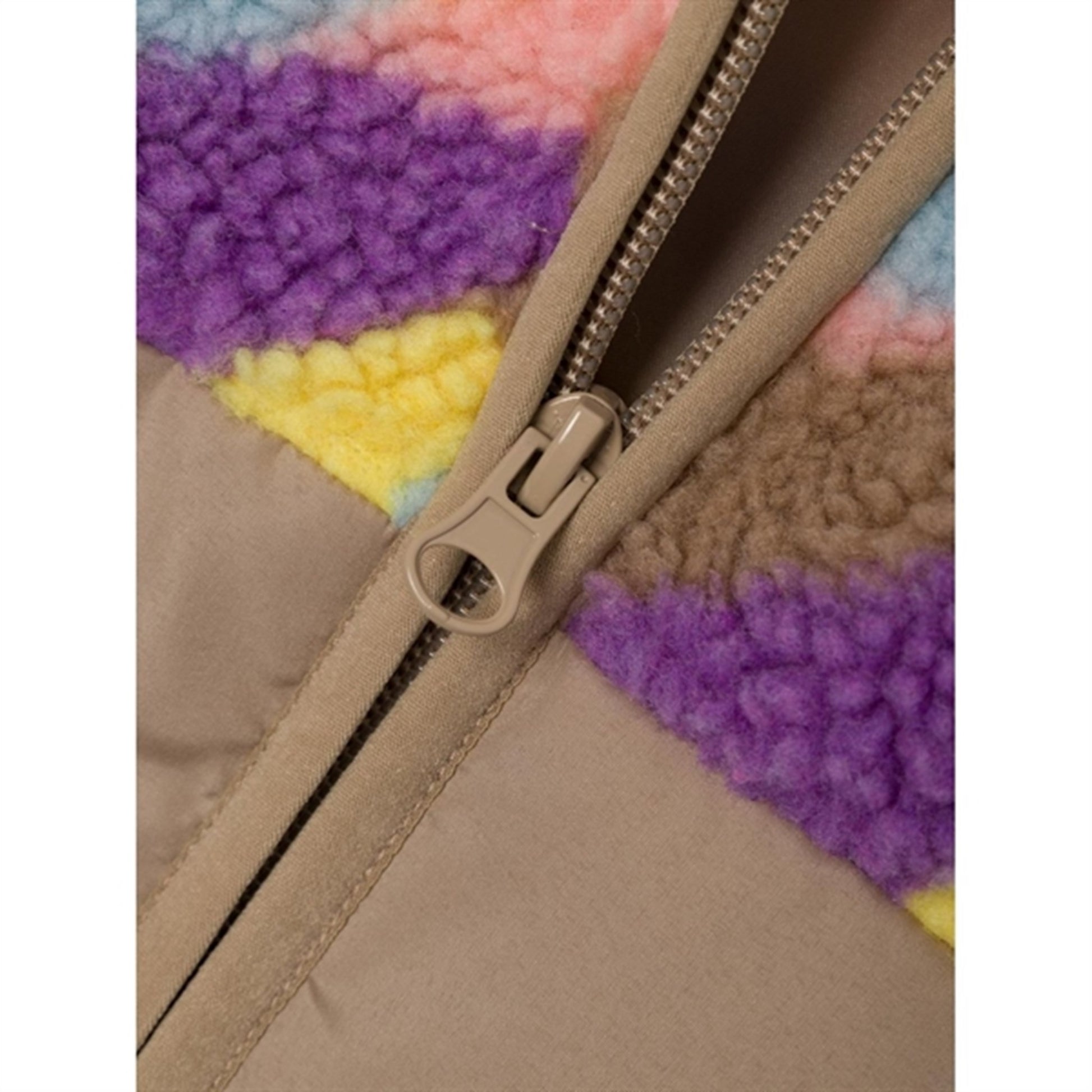 Name it Savannah Tan Molla Teddy Jacket