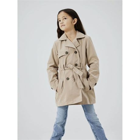 Name it Savannah Tan Madelin Trenchcoat