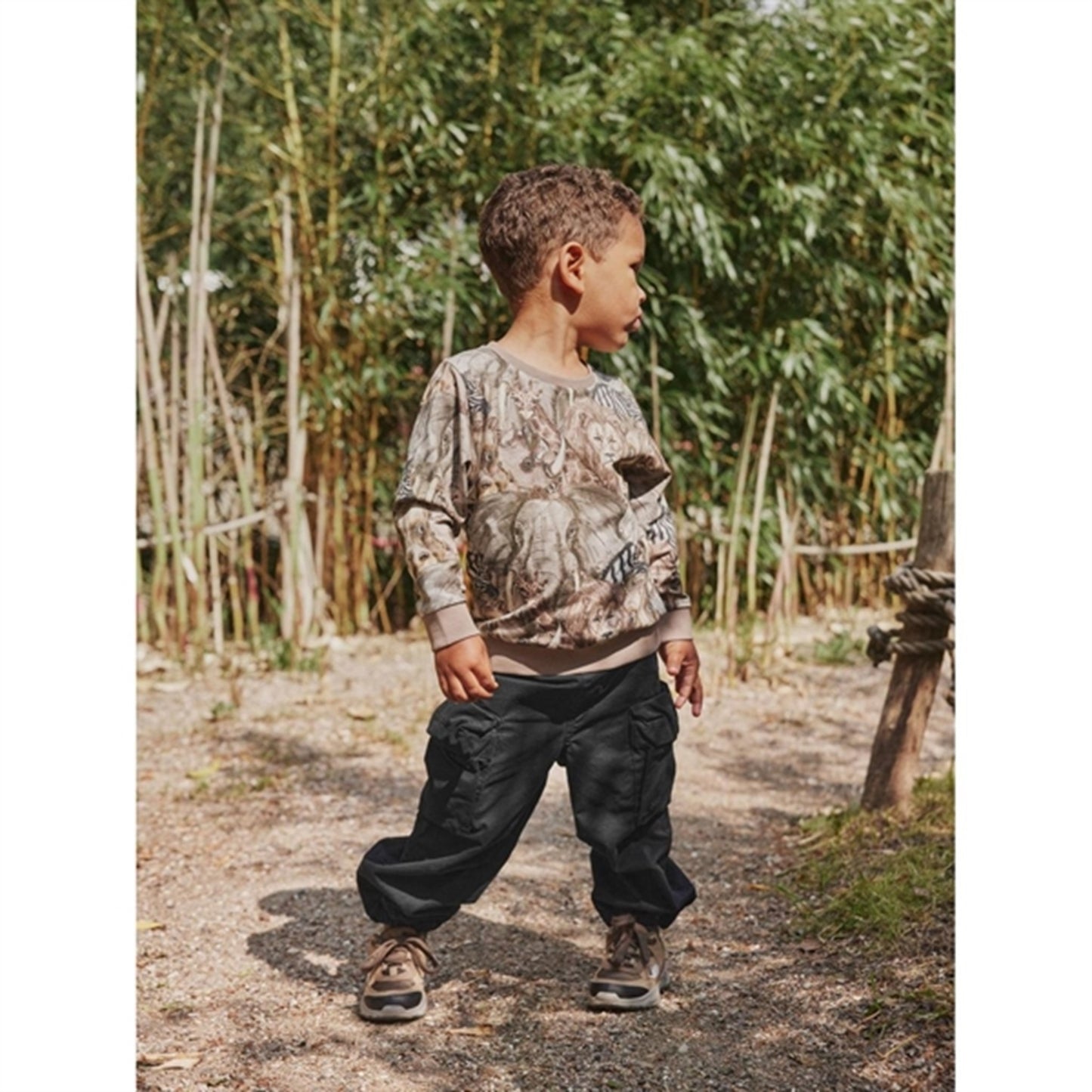 Name it Black Ben Parachute Pants Noos