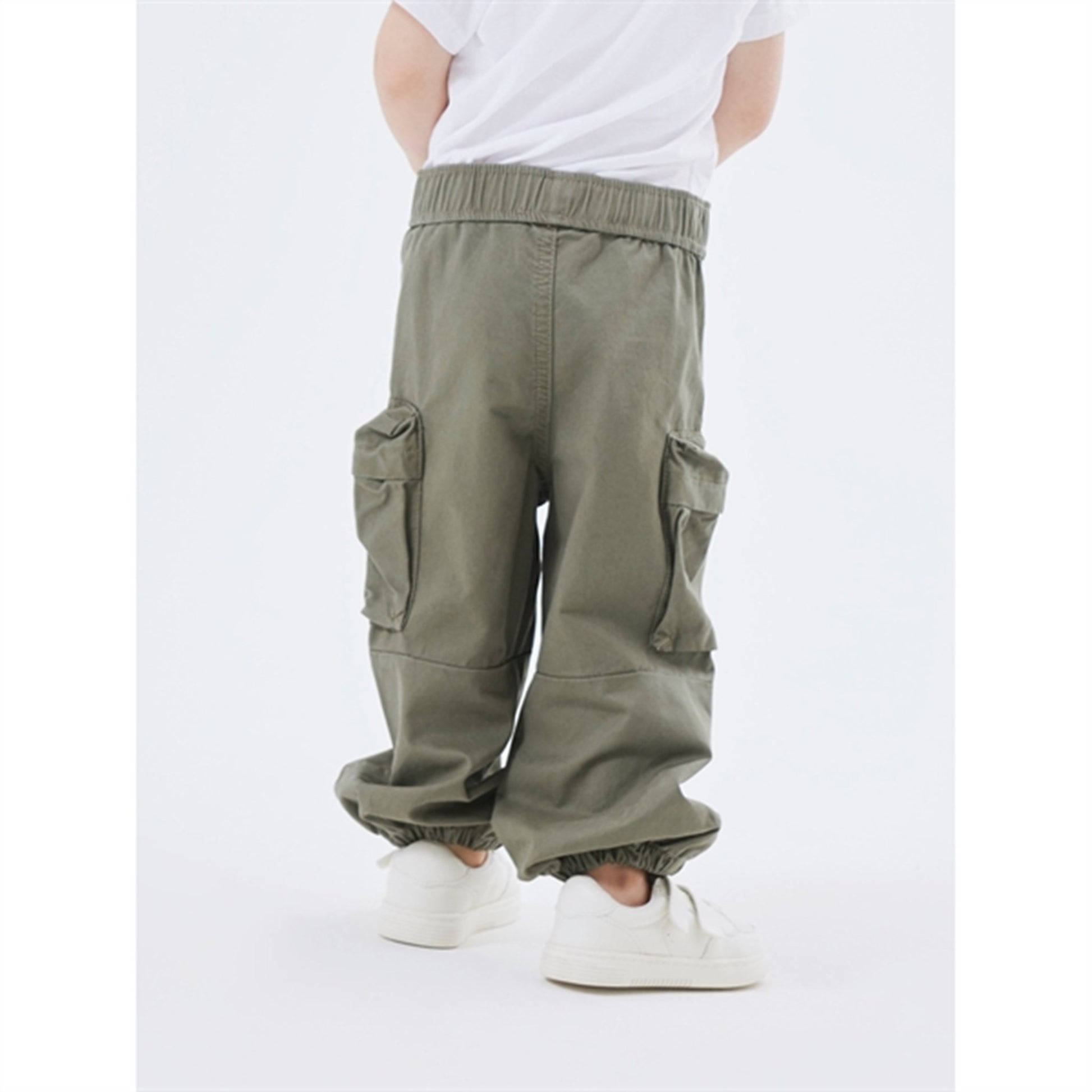 Name it Dusty Olive Ben Parachute Pants Noos