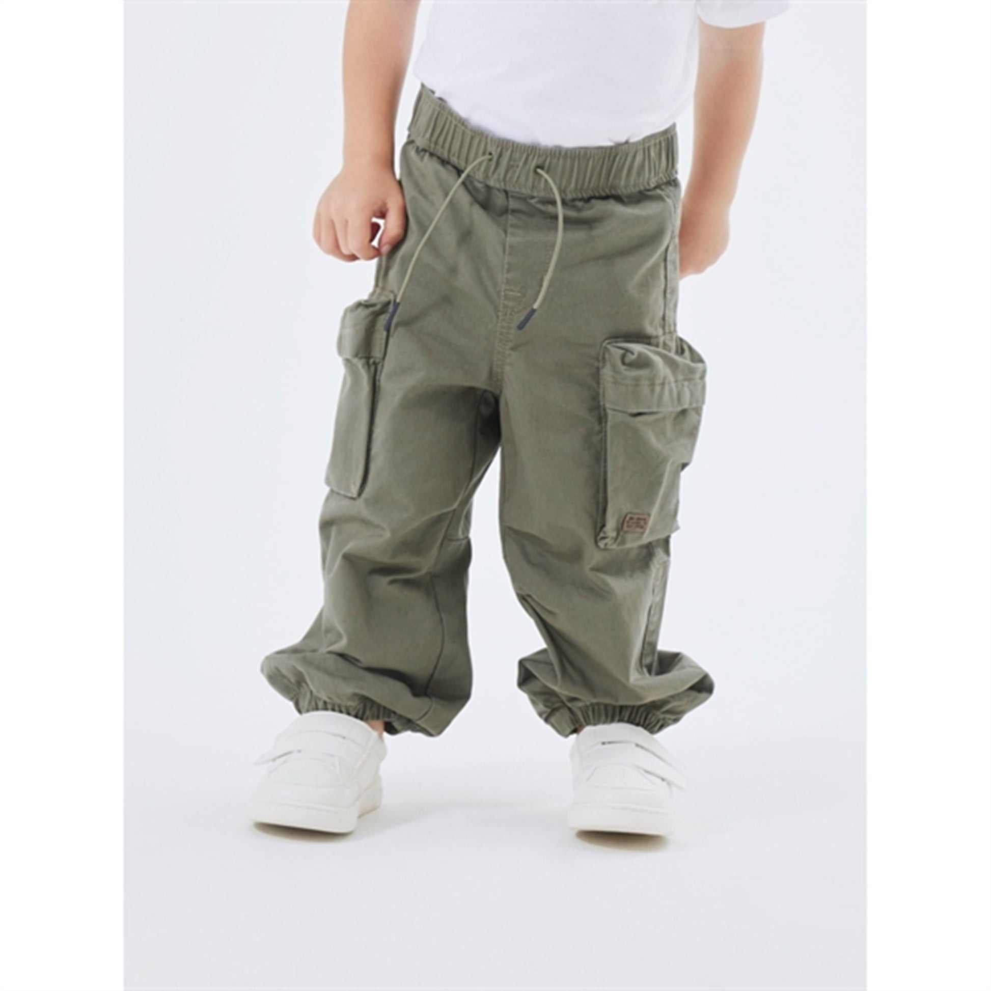 Name it Dusty Olive Ben Parachute Pants Noos