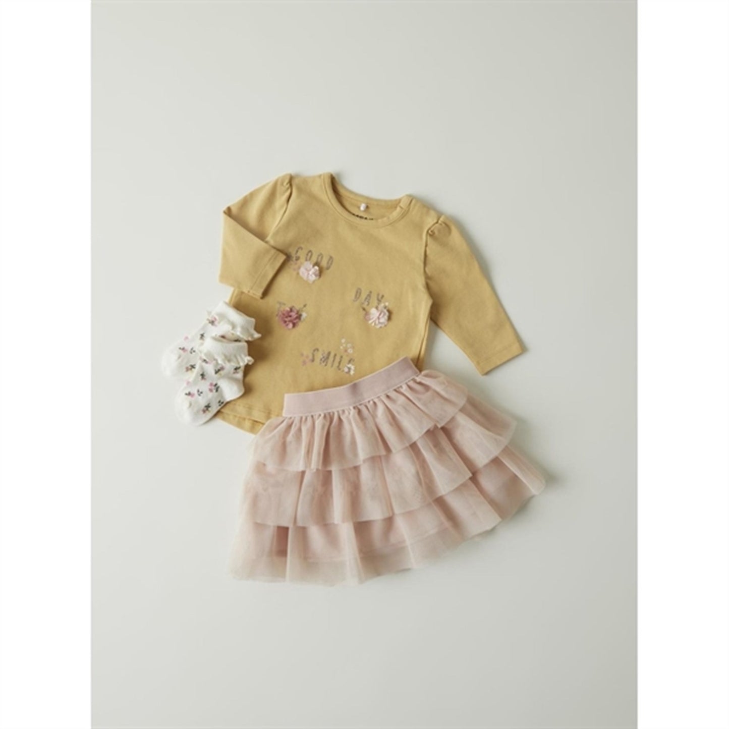 Name it Sepia Rose Betrille Tulle Skirt