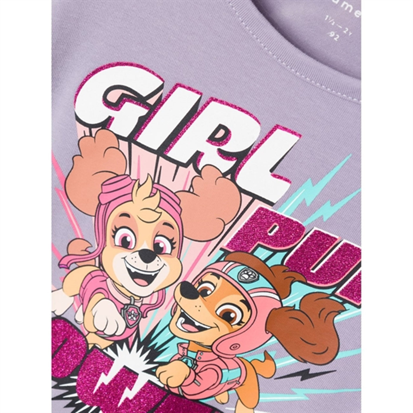 Name it Lavender Gray Amari Paw Patrol Dress