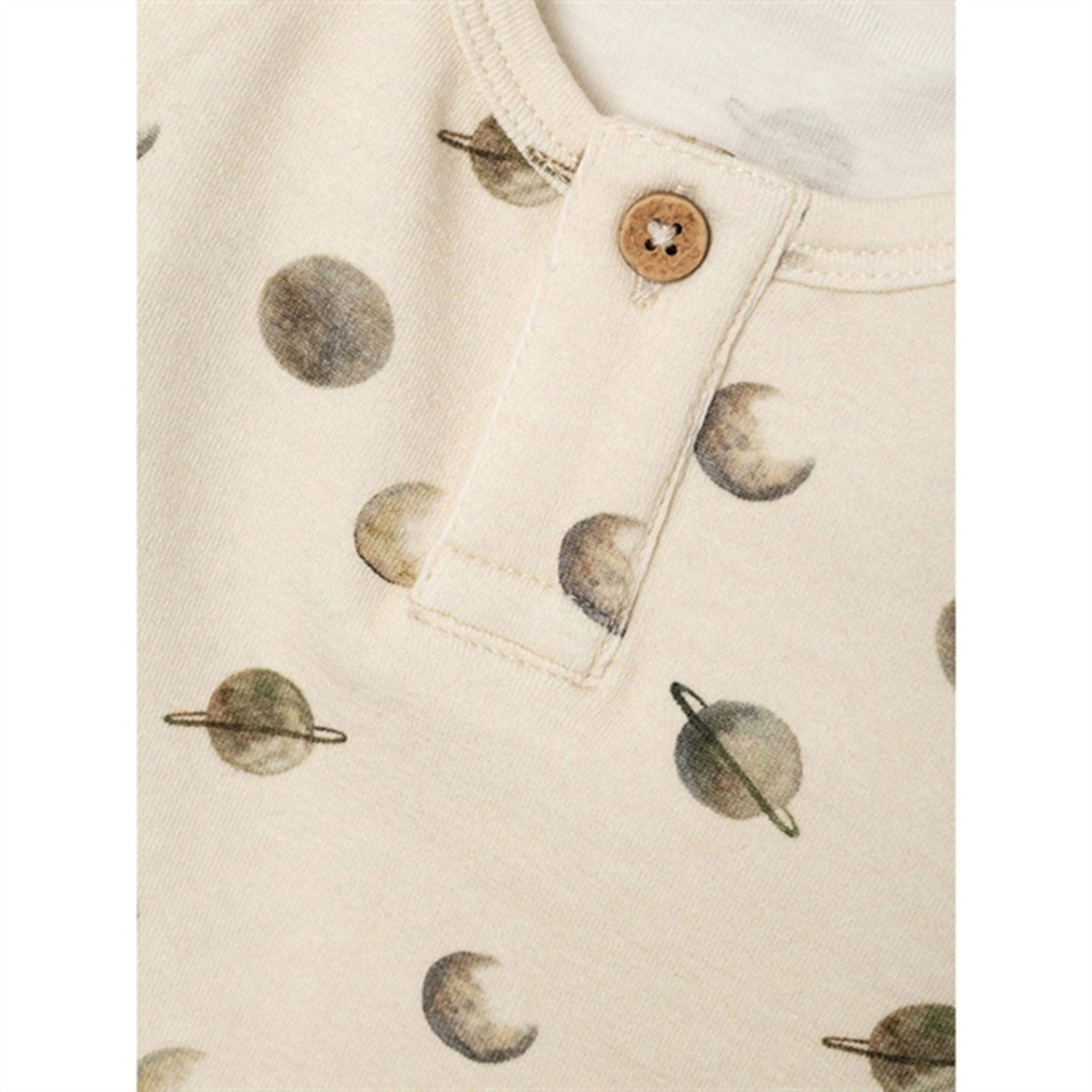 Lil'Atelier Turtledove Geo Slim T-Shirt