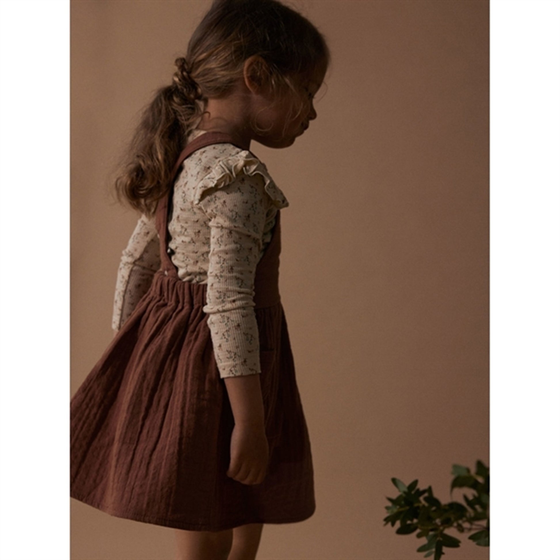 Lil'Atelier Carob Brown Tuda Loose Dress