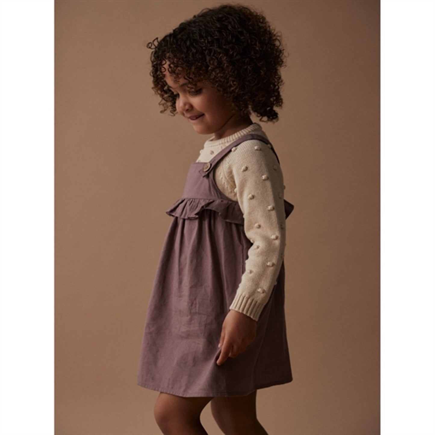 Lil'Atelier Fog Gable Knit Blouse