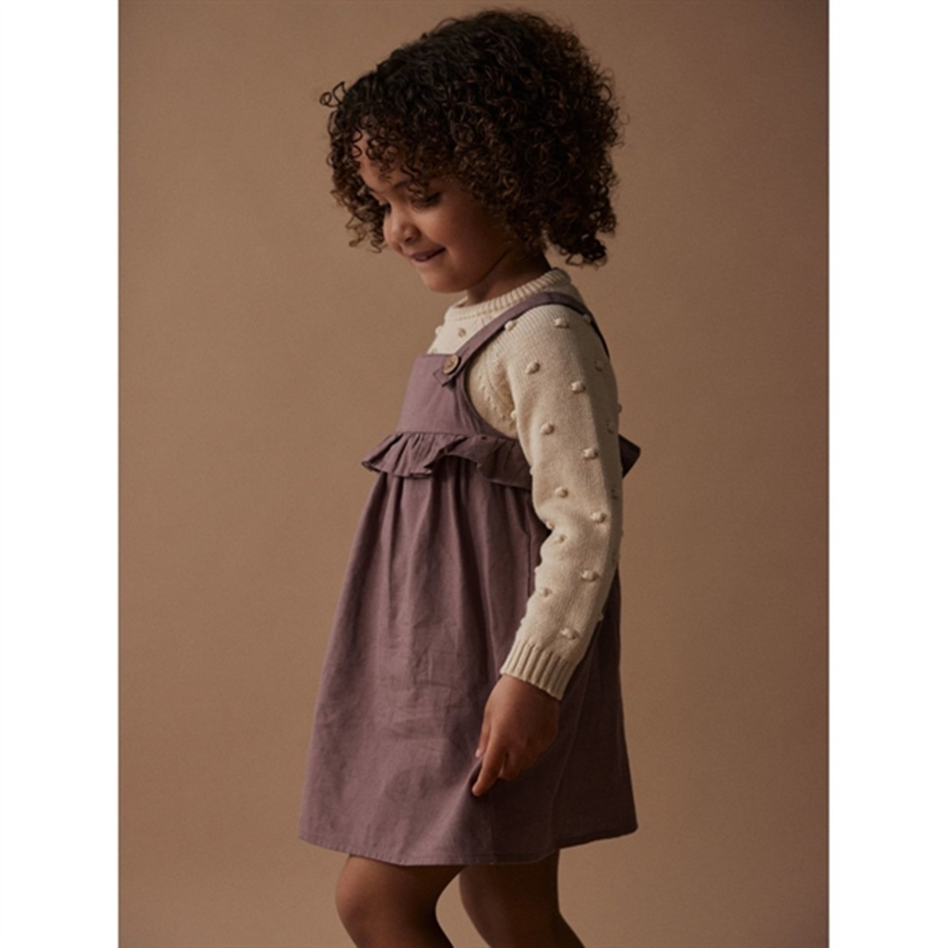 Lil'Atelier Fog Gable Knit Blouse