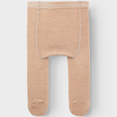 Lil'Atelier Chinchilla Rakel Wool Pantyhose