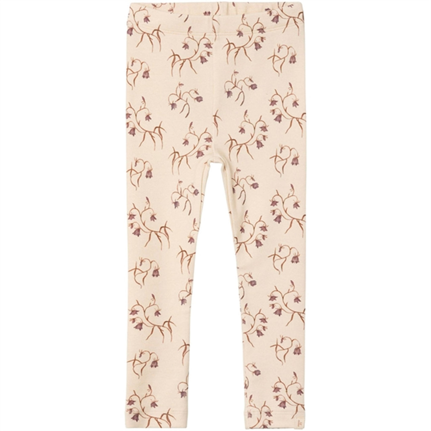 Lil'Atelier Turtledove/Flower Gaya Slim Leggings