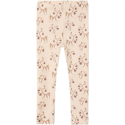 Lil'Atelier Turtledove/Flower Gaya Slim Leggings