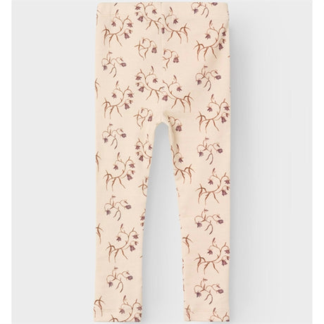 Lil'Atelier Turtledove/Flower Gaya Slim Leggings