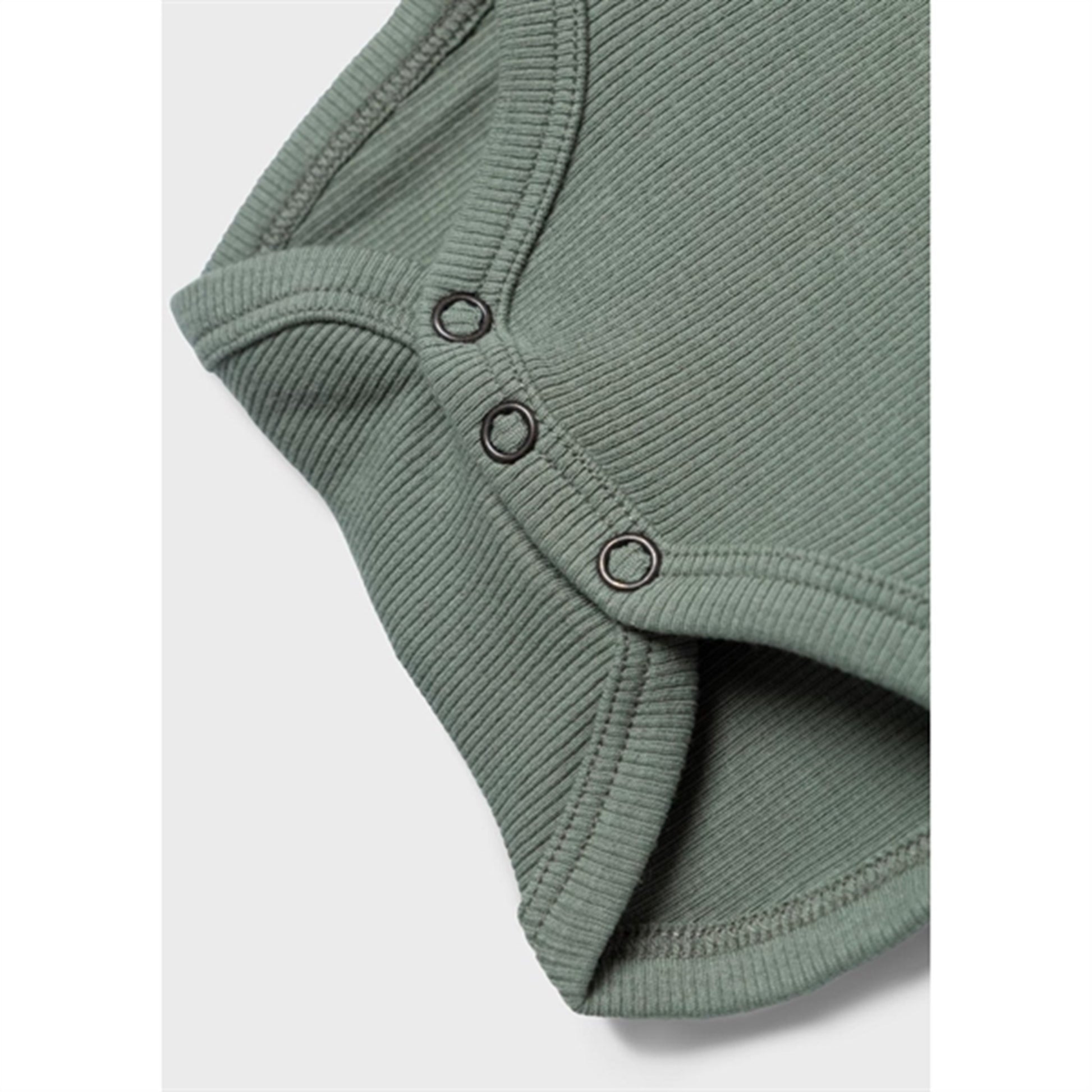 Lil'Atelier Agave Green Solid Gago Slim Body Noos