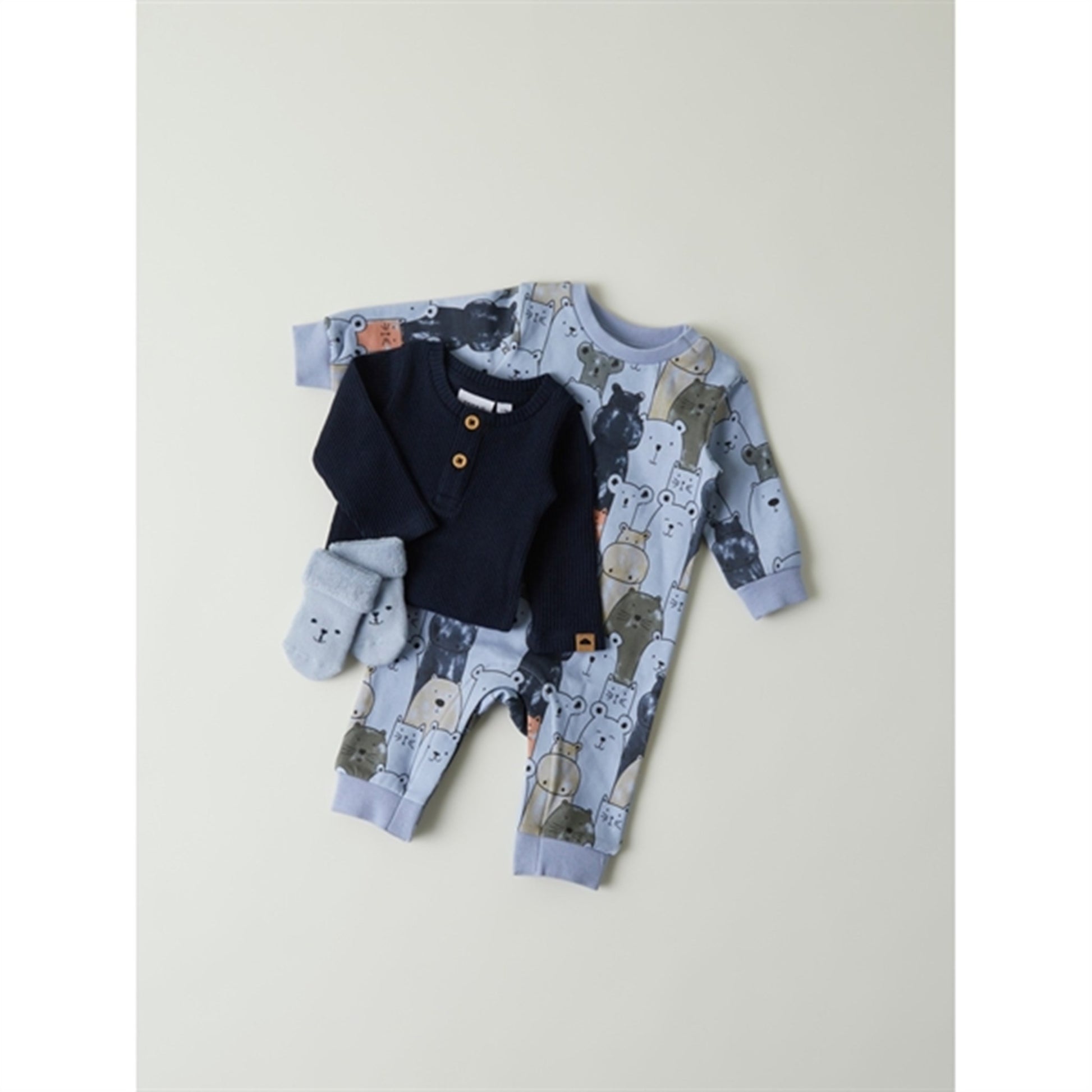 Name it Zen Blue Trish Sweat Onesie