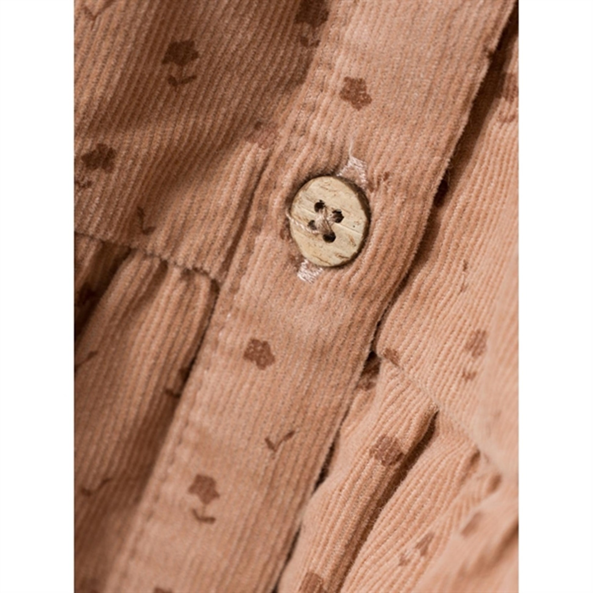 Lil'Atelier Nougat Alva Loose Corduroy Dress