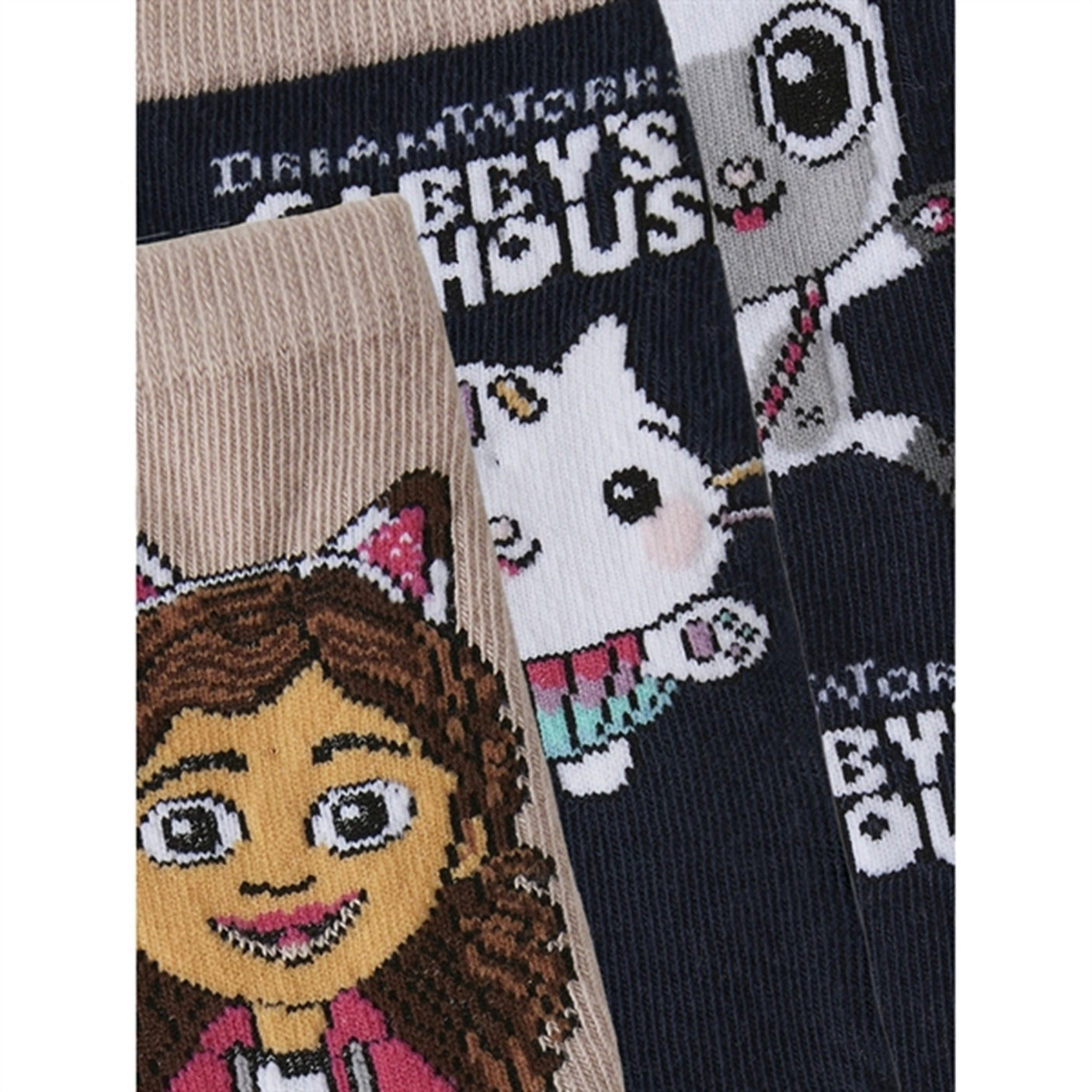 Name it Dark Sapphire Nesa Gabby Socks 3-pack