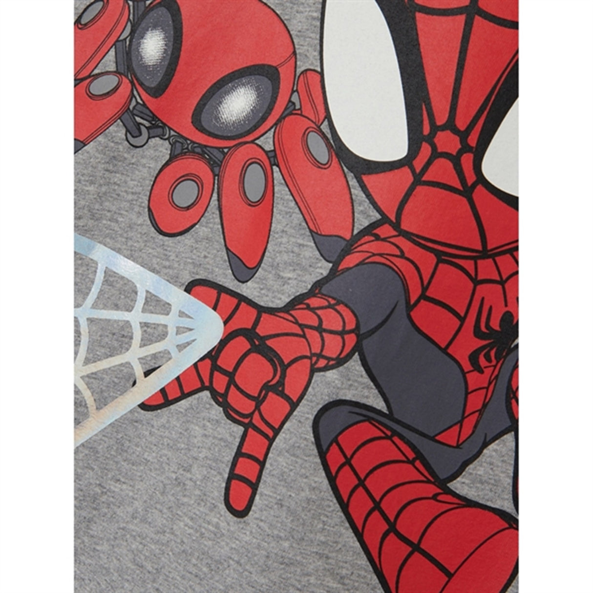 Name it Grey Melange Domi Spidey Blouse