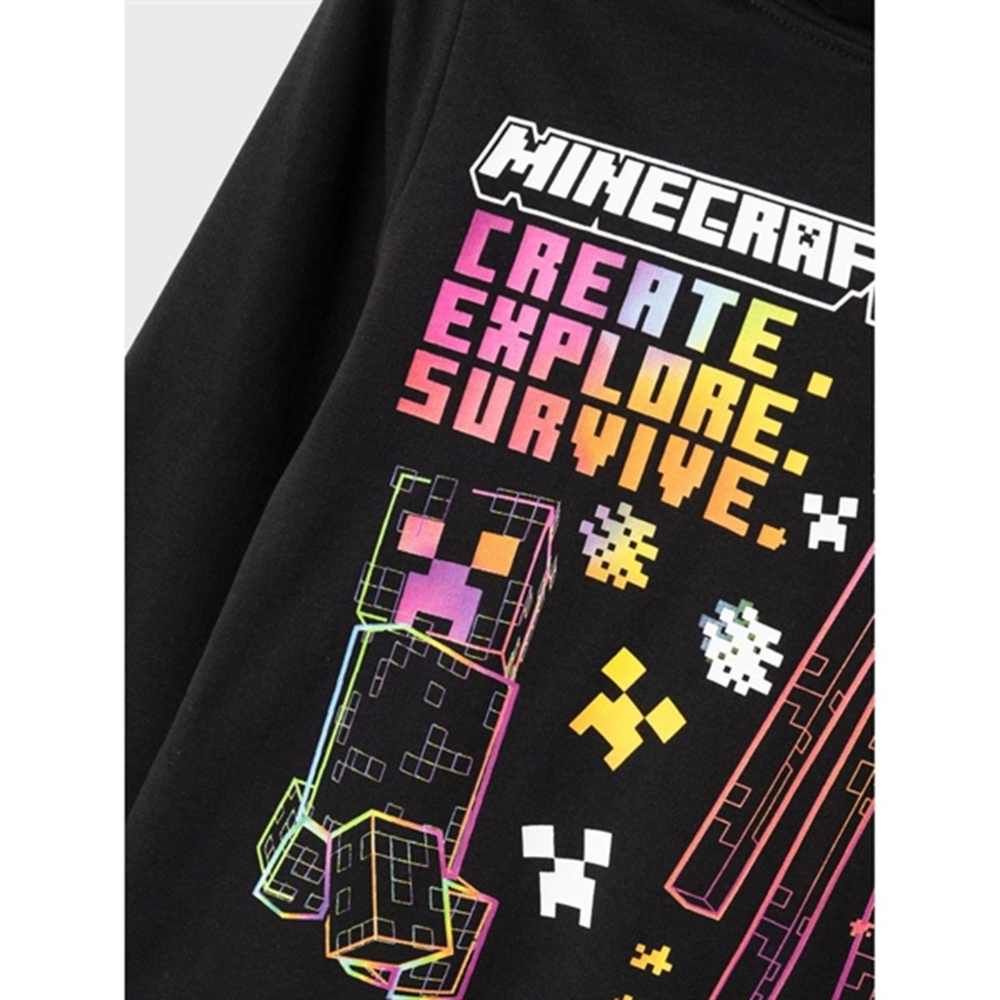 Name it Black Jiz Minecraft Sweatshirt