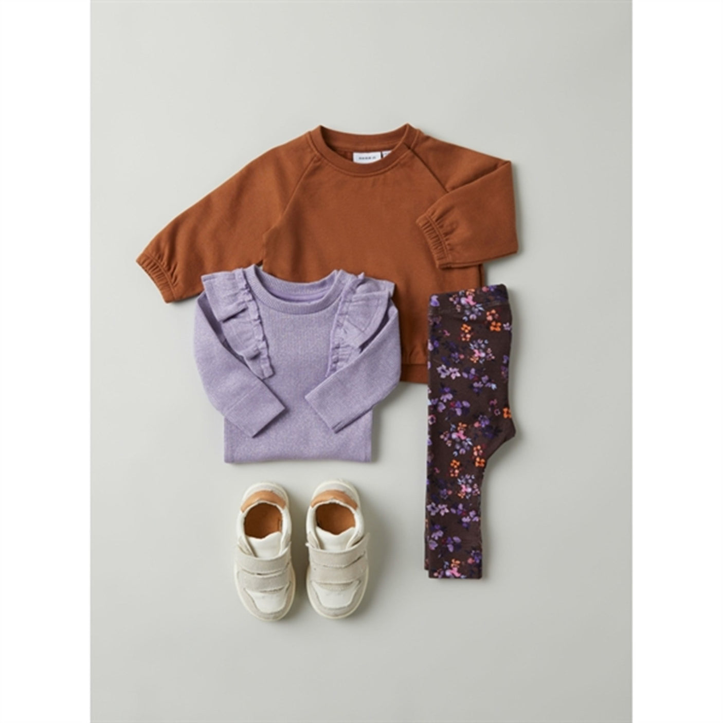 Name it Chocolate Plum Franja Leggings