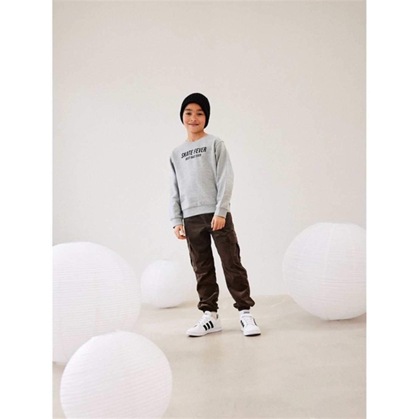 Name it Black Malik Sailor Knit Beanie