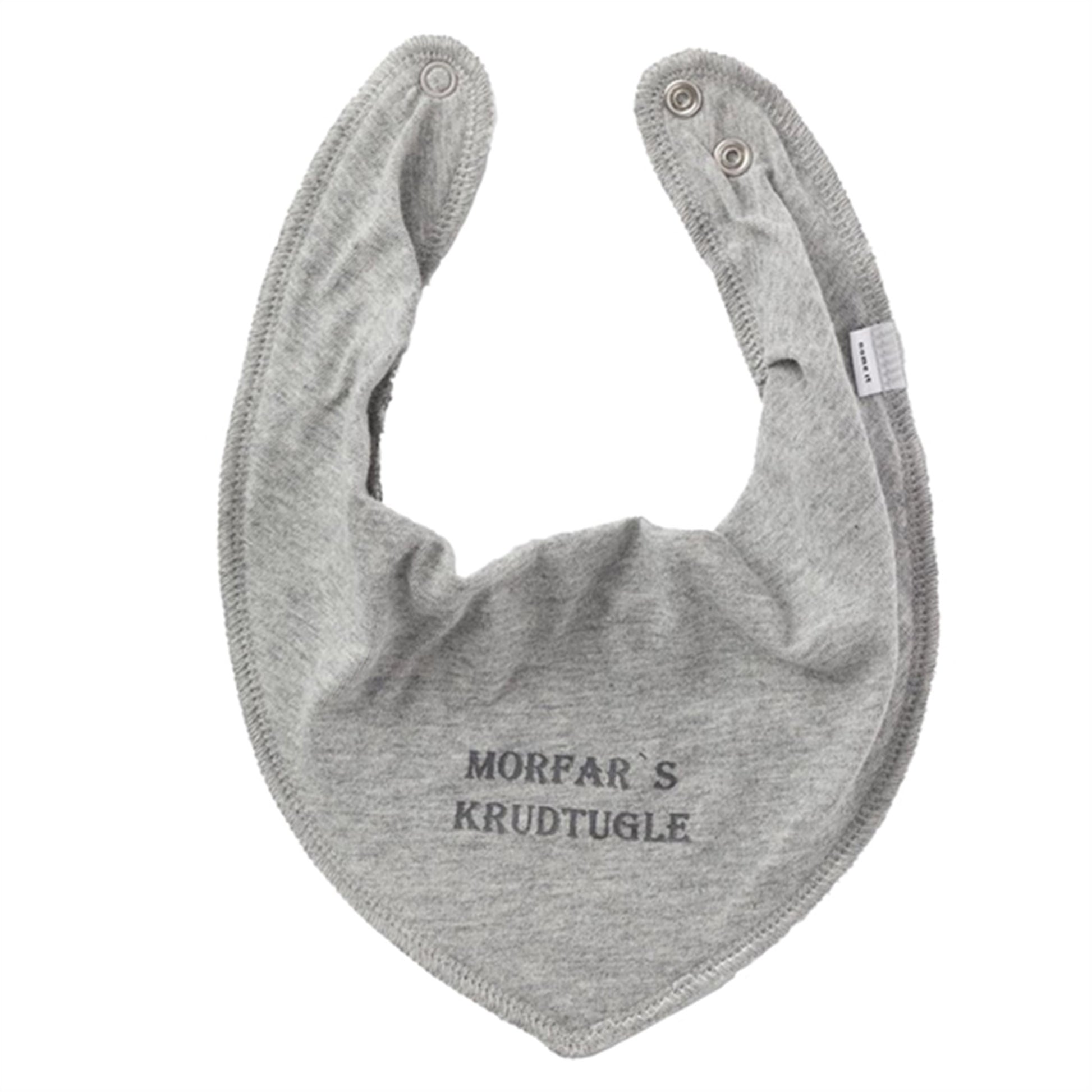 Name it Grey Melange Jonna Bib