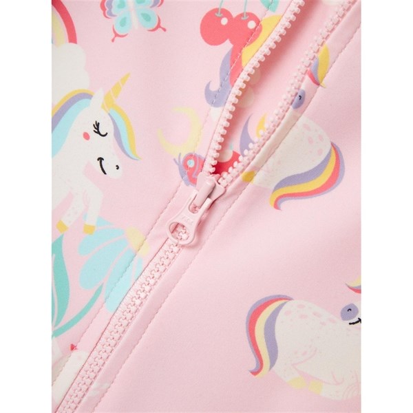 Name it Parfait Pink Zila 3/4 UV Swim Bodysuit